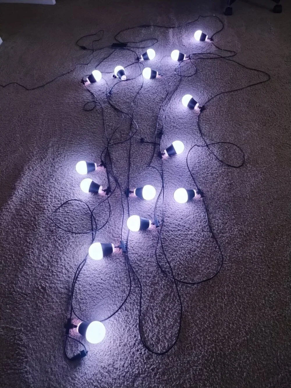 Govee Smart String Lights 15 Bulbs Programmable Waterproof Like NEW!